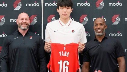 解说：开拓者最适合杨瀚森 管理层重视 斯普利特对杨瀚森也算负责